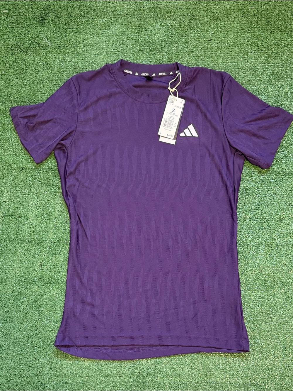 Adidas Tennis Climacool+ AIRCHILL FreeLift Tee Men's Sports Top  JZ6008 Small